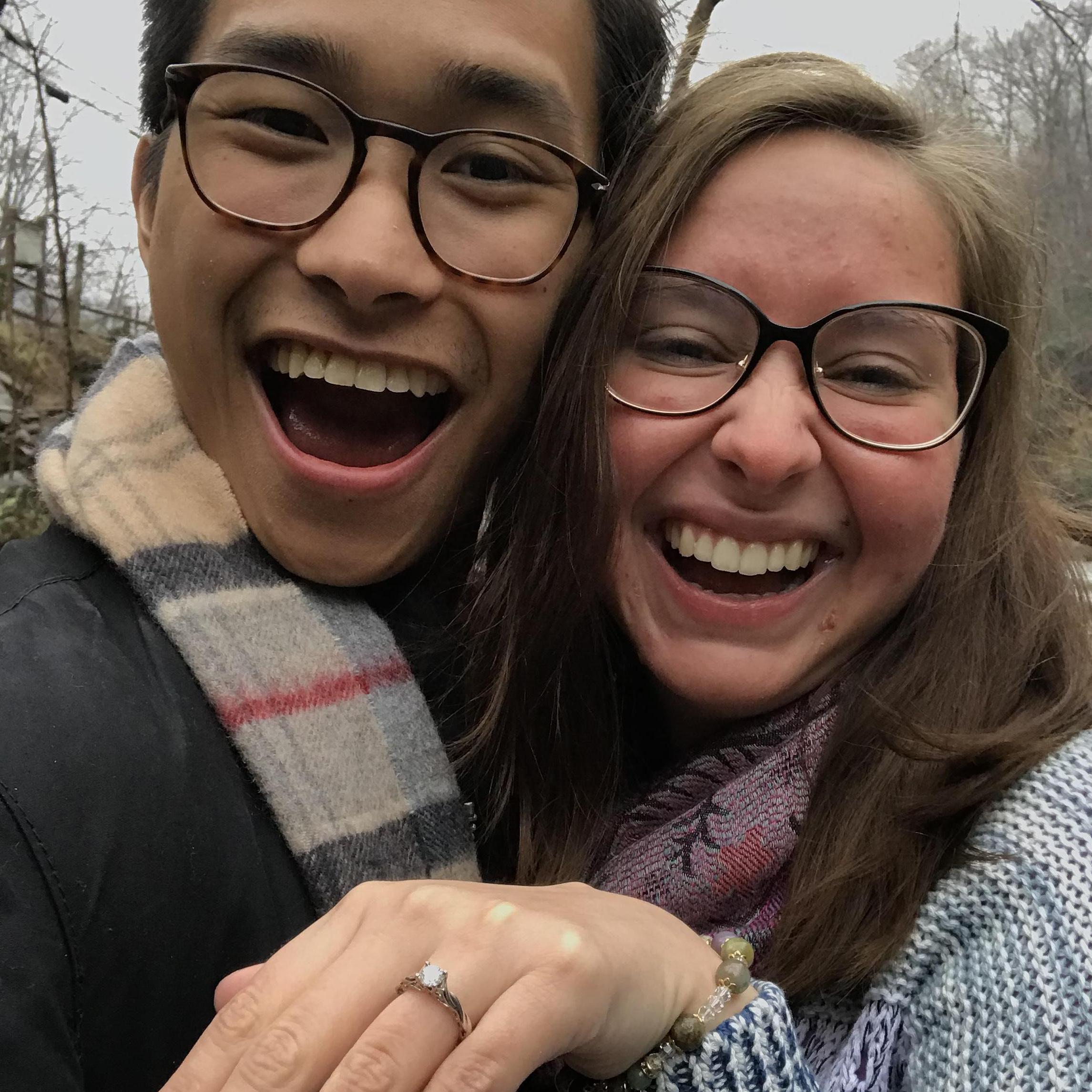 the "She said Yes!" face