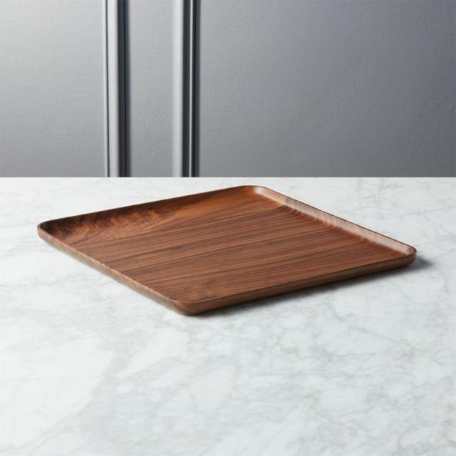 Walnut Square Serving Platter