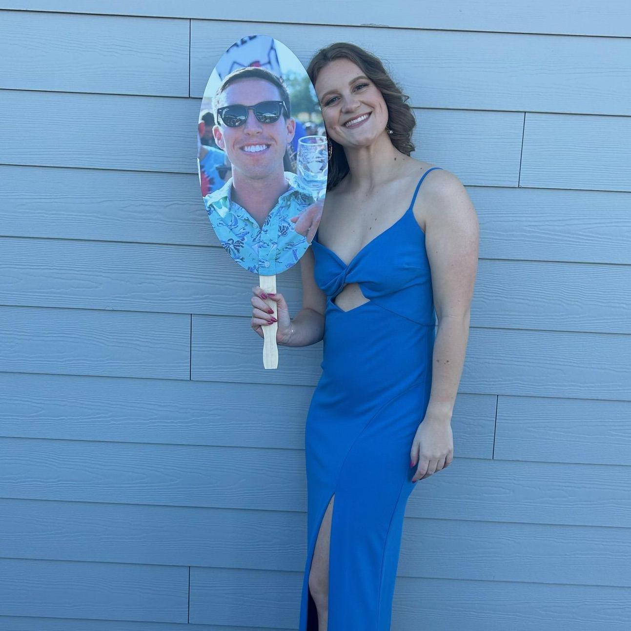 Sam's first law prom appearance.