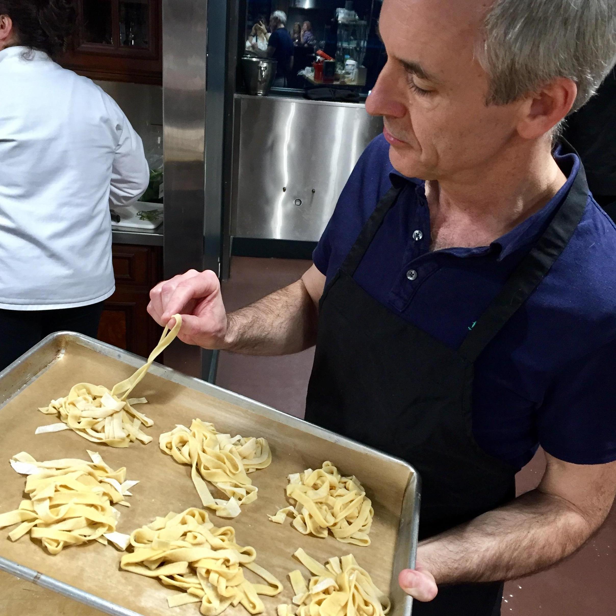 That time we took a pasta class together!