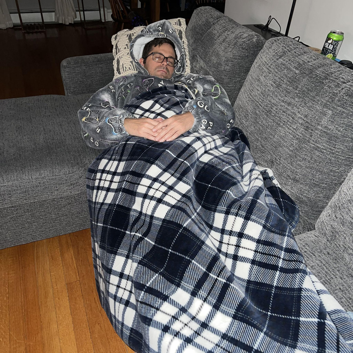 Bill's not used to Dom's cold