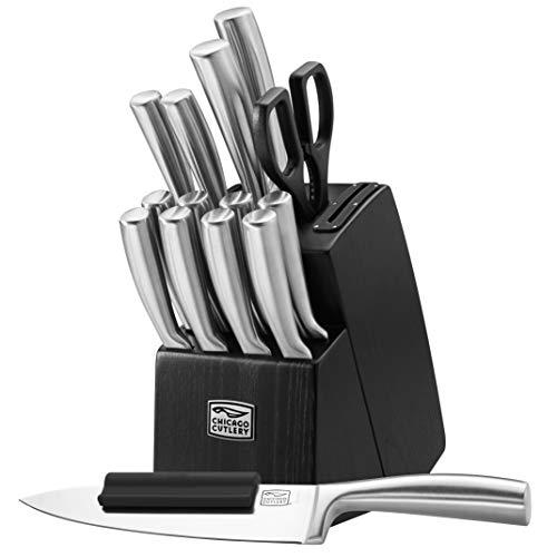 Chicago Cutlery Stainless Steel Malden 16 Piece Knife Block Set