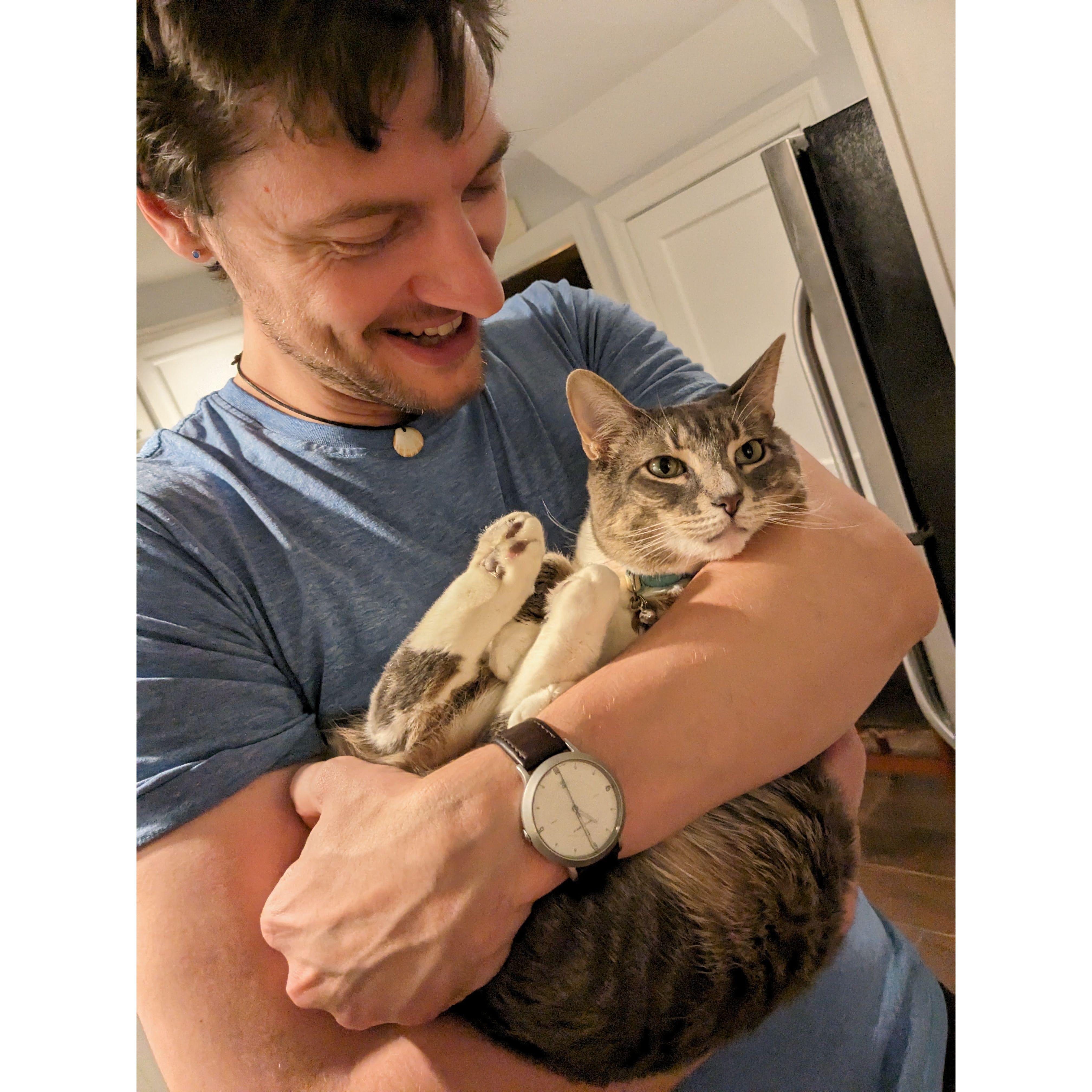 At the end of the day, home is where the cat is