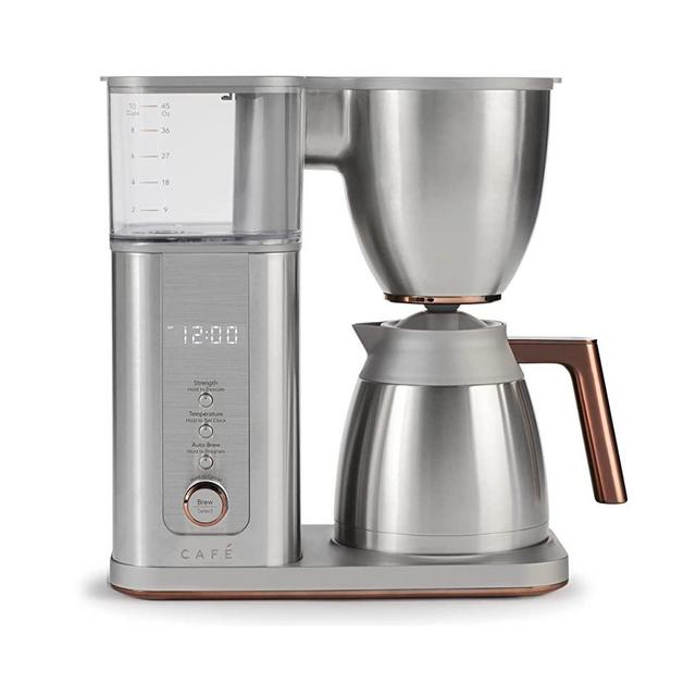 Café Specialty Drip Coffee Maker | 10-Cup Insulated Thermal Carafe | WiFi Enabled Voice-to-Brew Technology | Smart Home Kitchen Essientials | SCA Certified, Barista-Quality Brew | Stainless Steel