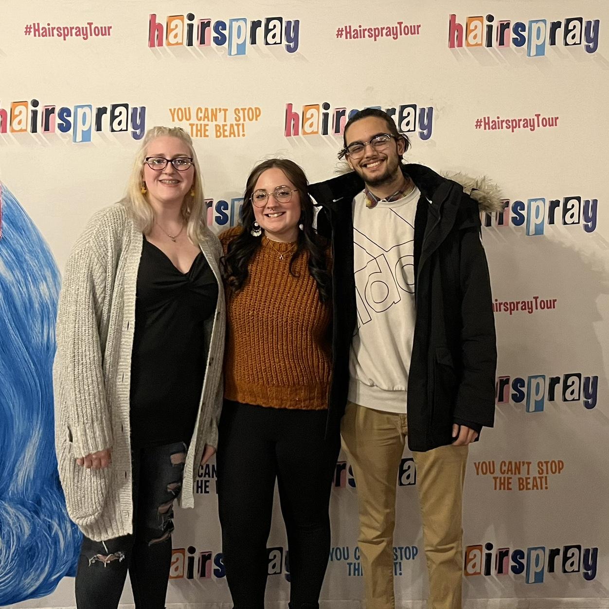 Zoey got us tickets to my favorite musical... Hairspray! 02.25.2023