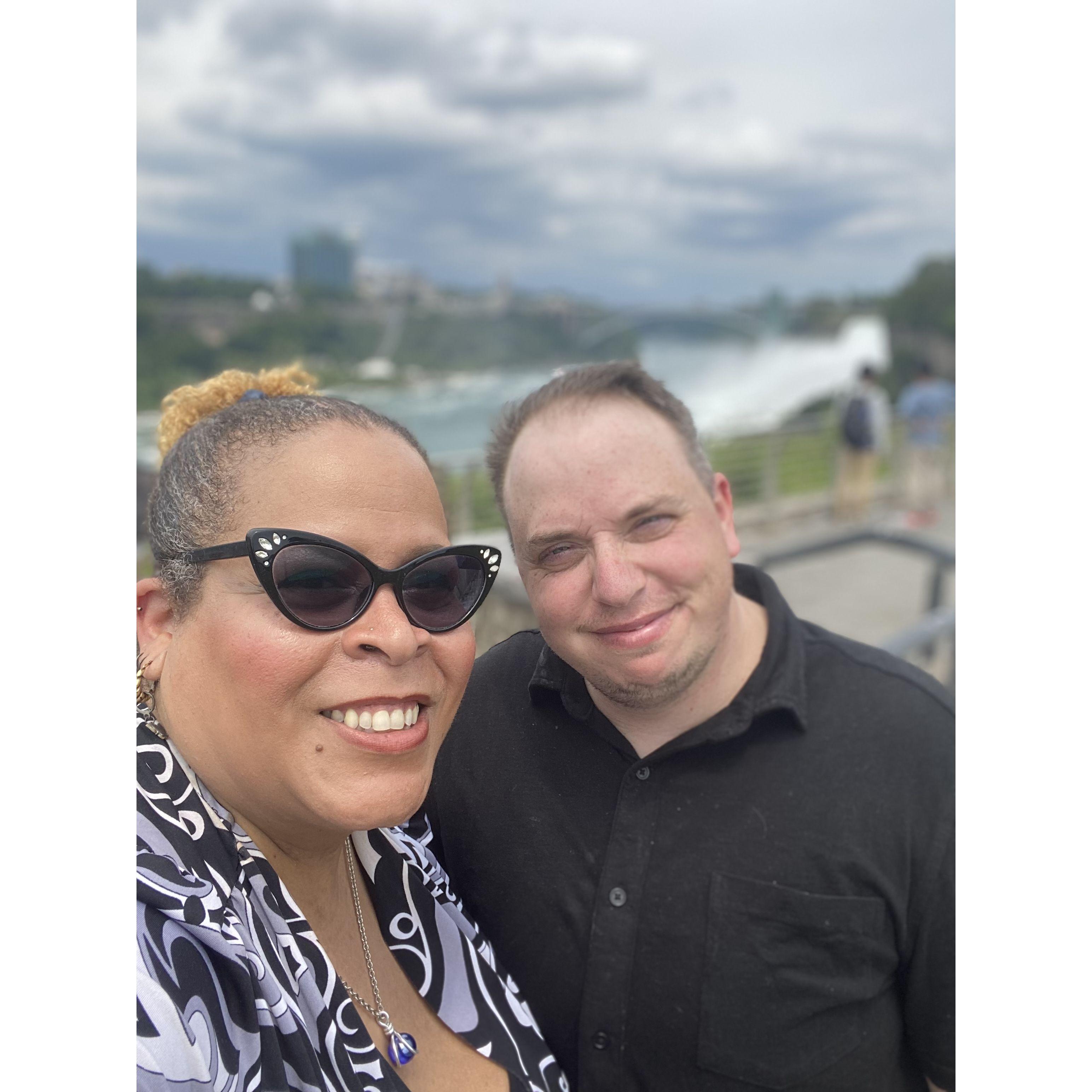 On the US side of Niagara Falls