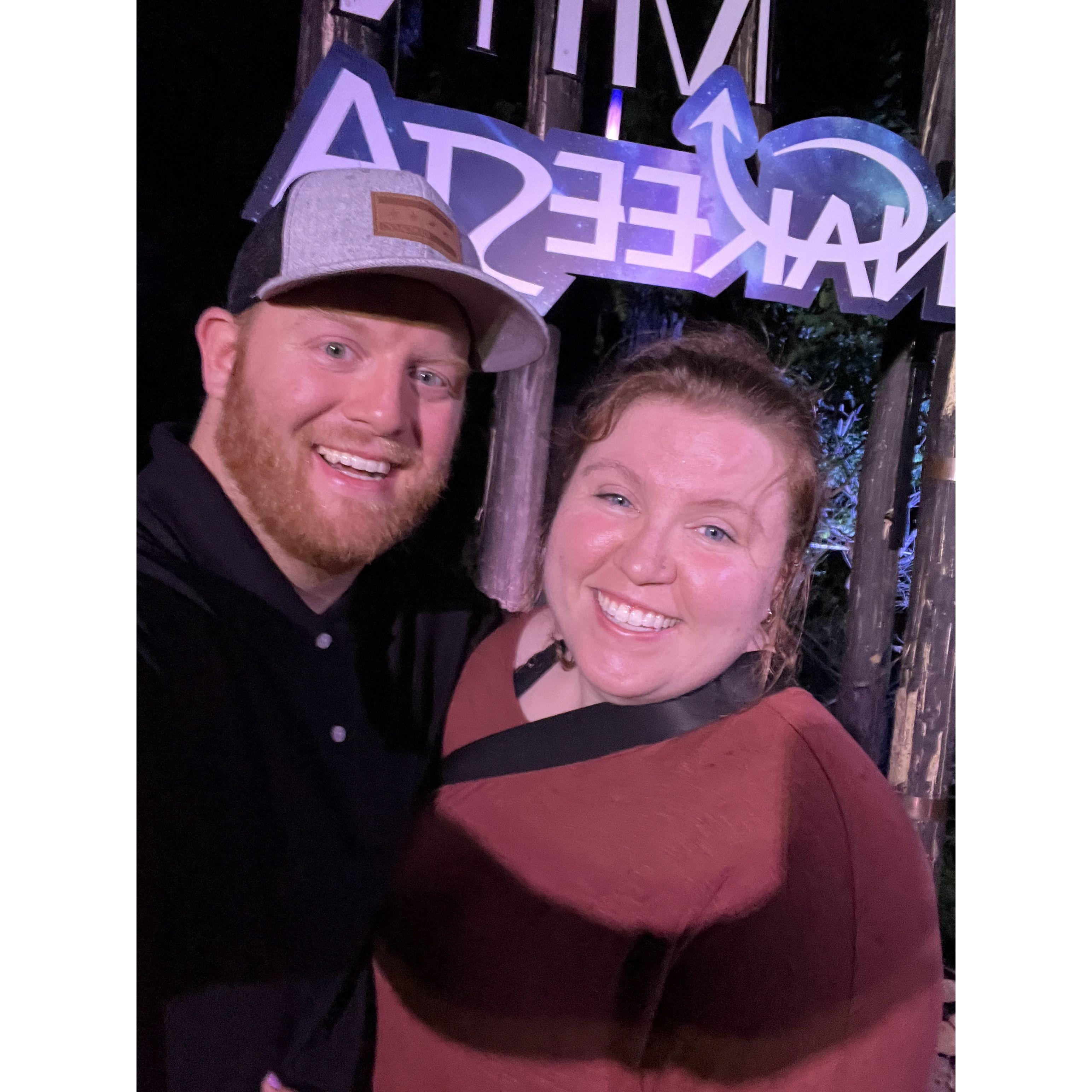 June 2023-Getting caught in the rain at Anakeesta in Gatlinburg