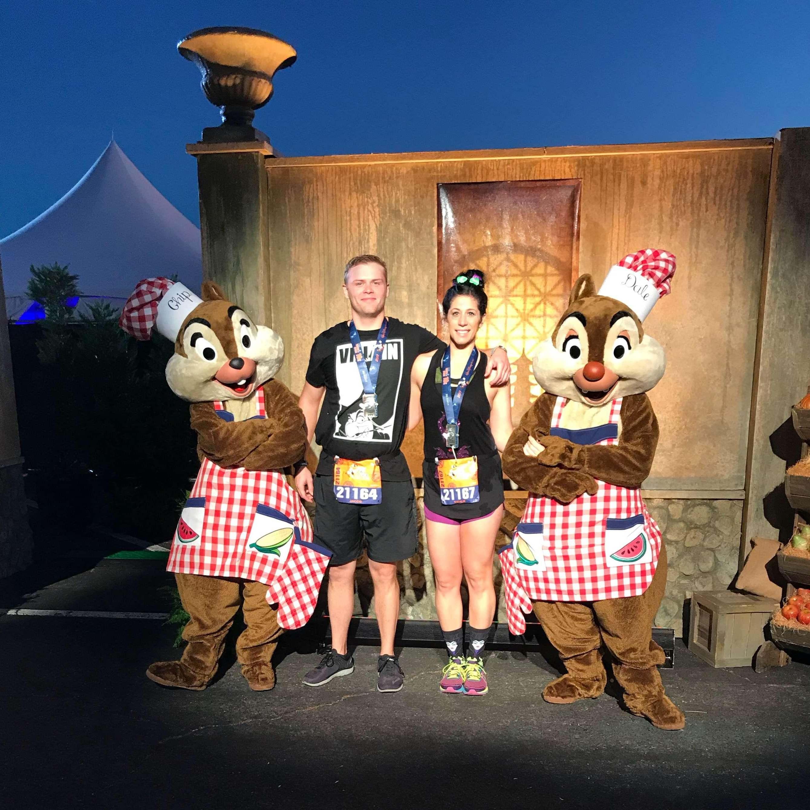 Post run after party at Walt Disney World - 2017.
