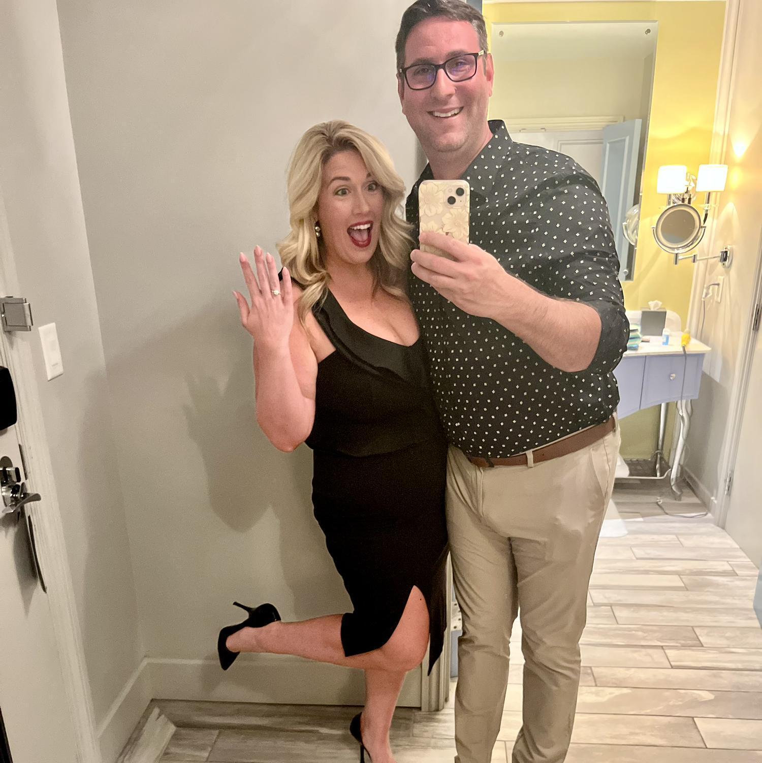 Celebrating our engagement in Charleston