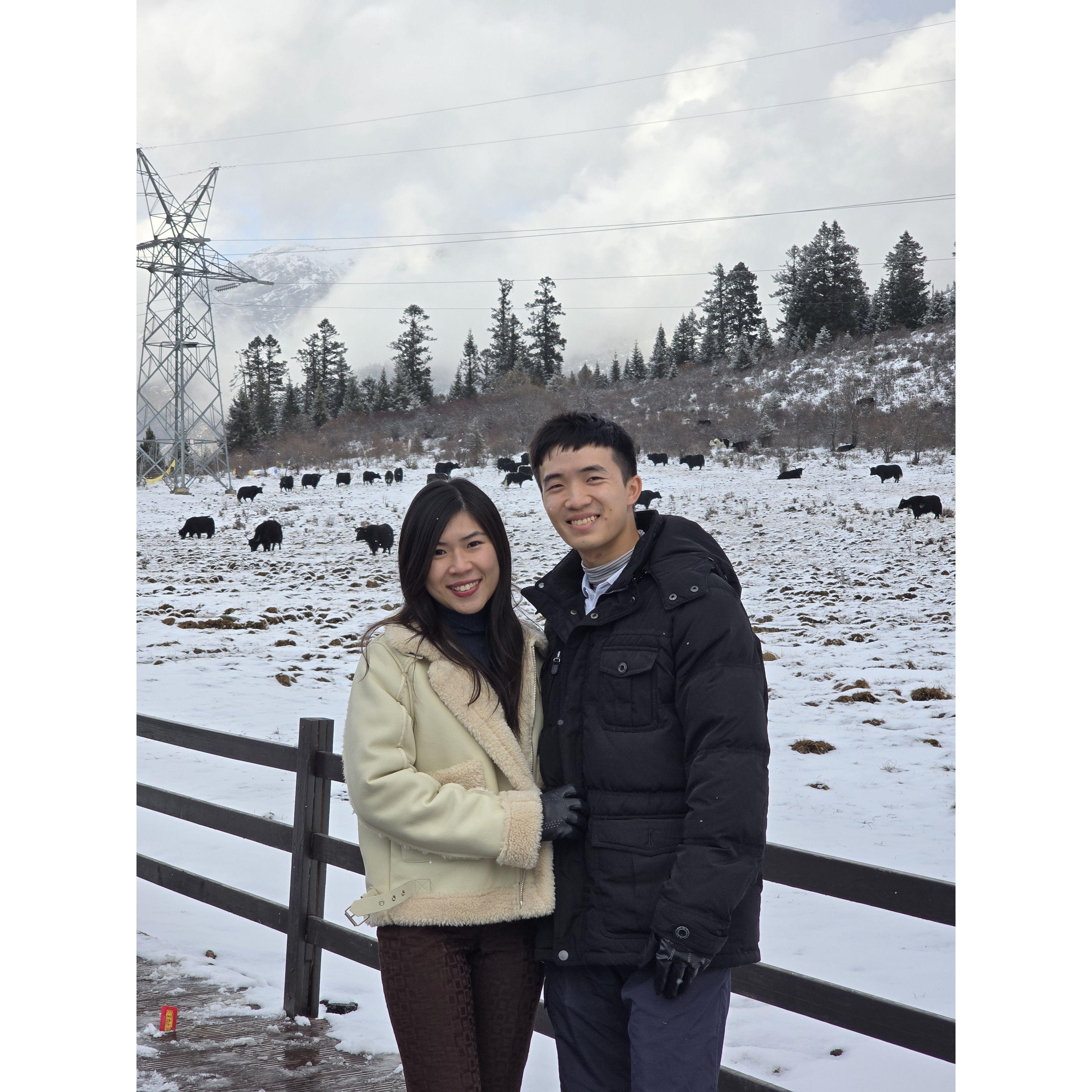 Snow in China!