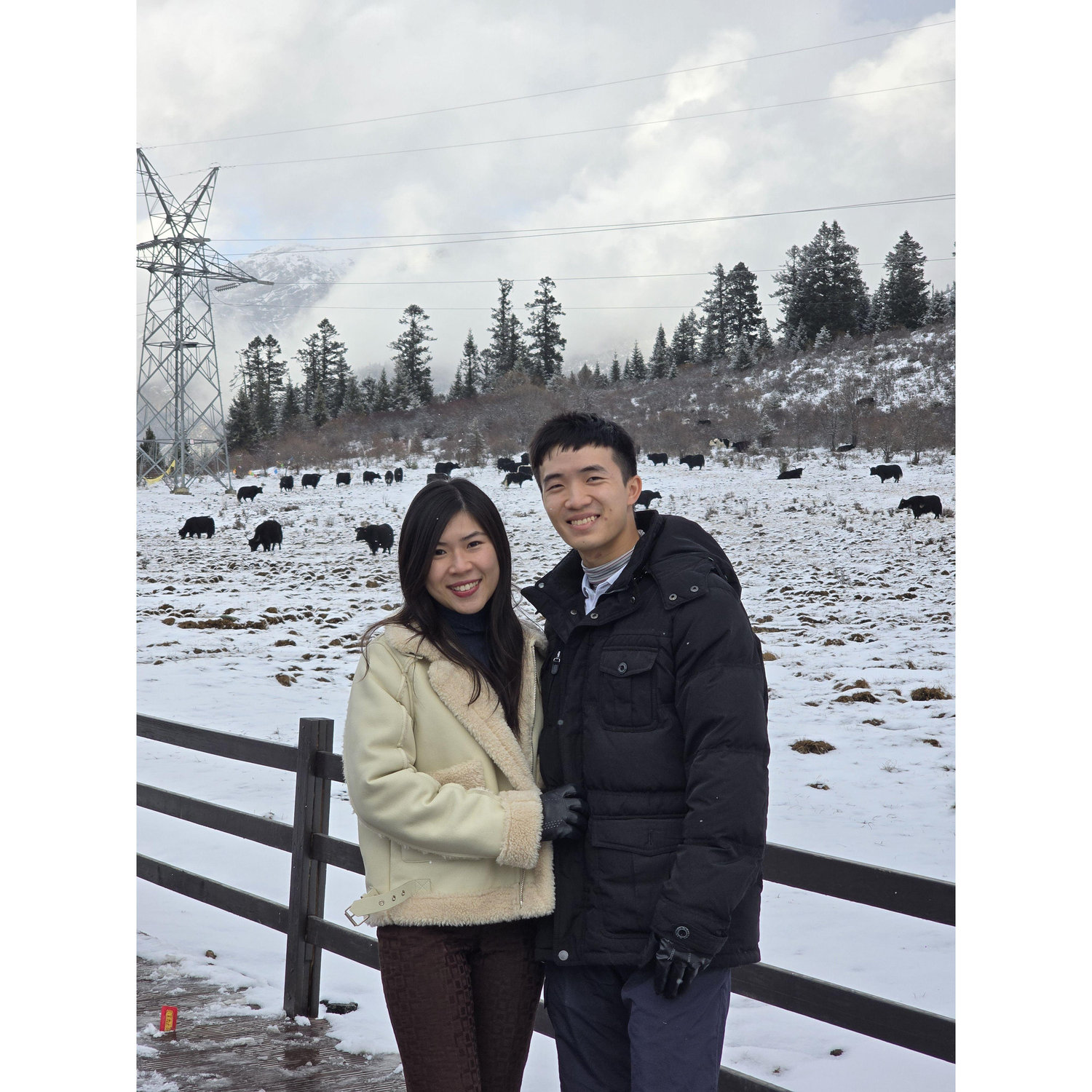 Snow in China!