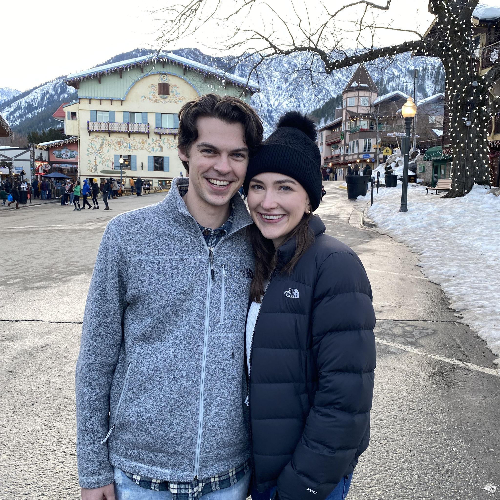 February 2022. On a trip with friends to Leavenworth, we said “I love you” for the first time! And we have said it every day since :)