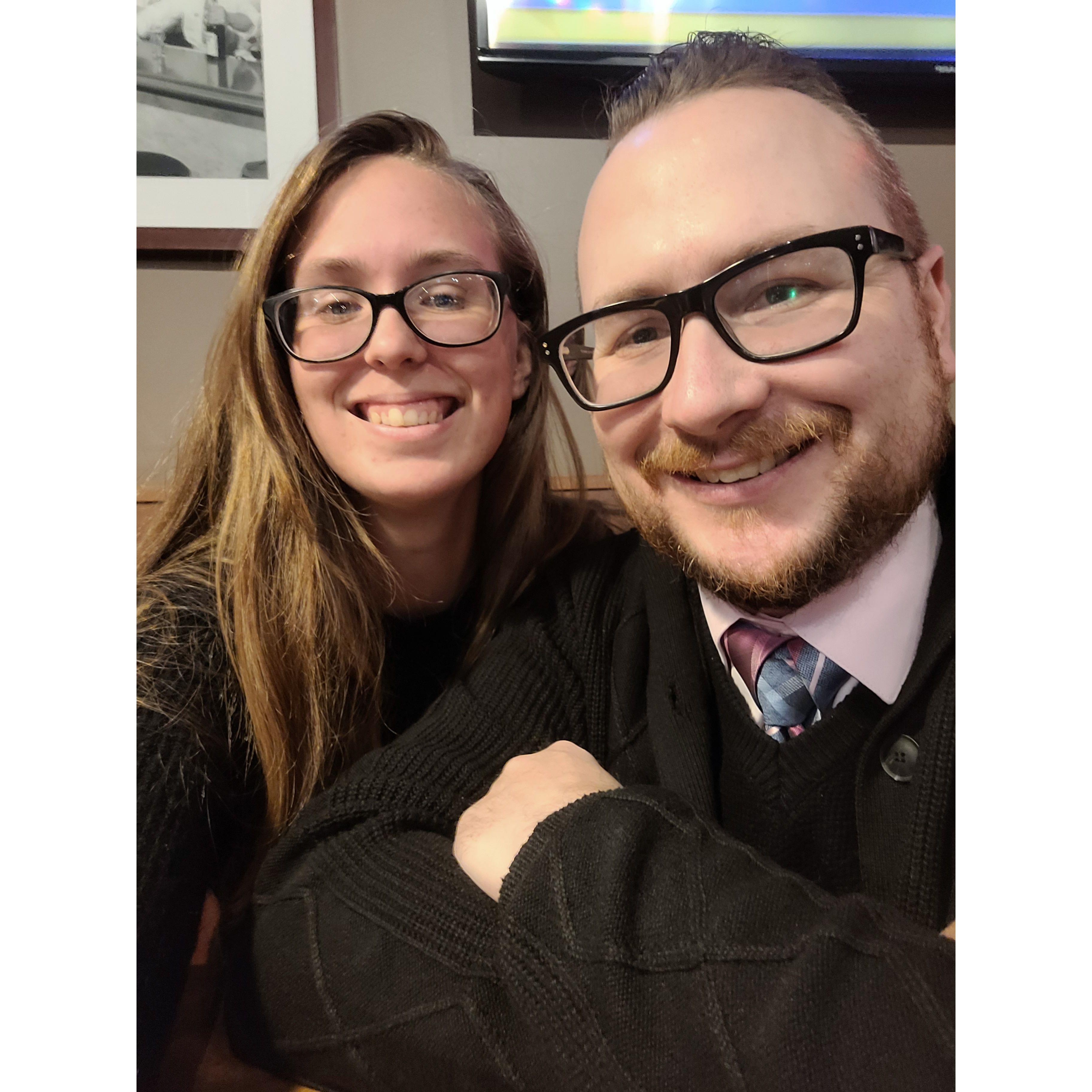 Our first date!