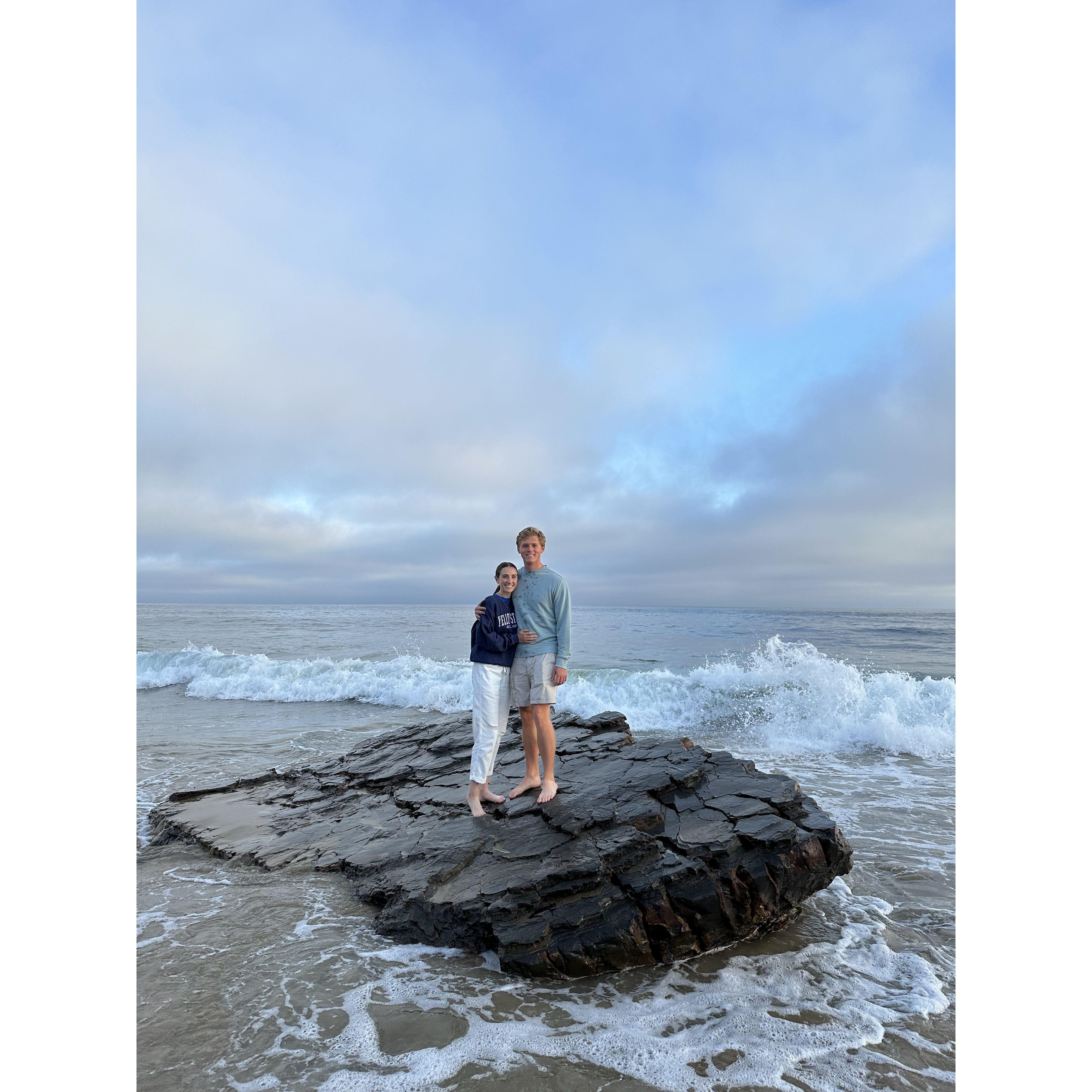 One of Julia's trips to California to visit Jake during his internship!