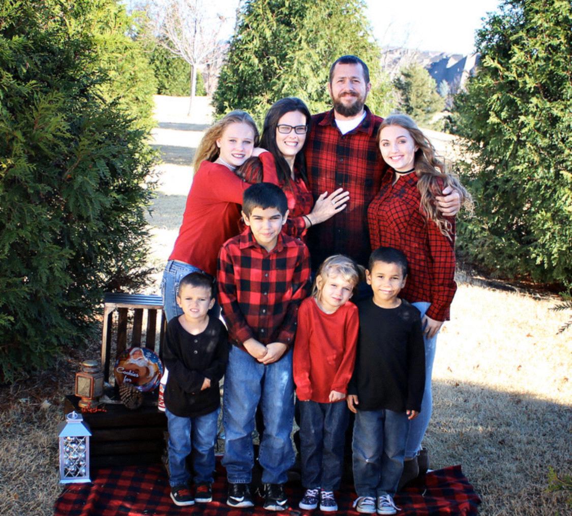 First family Christmas pictures together. 2018