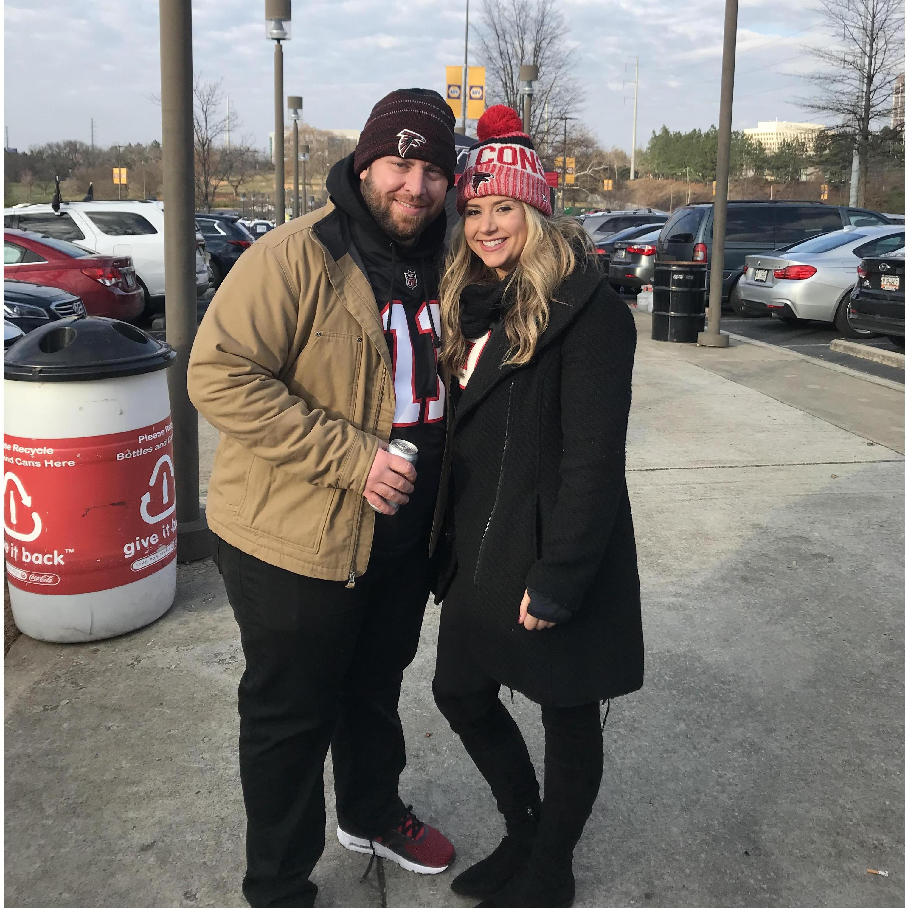 New Year's Eve 2017 Falcons Game Tailgate
