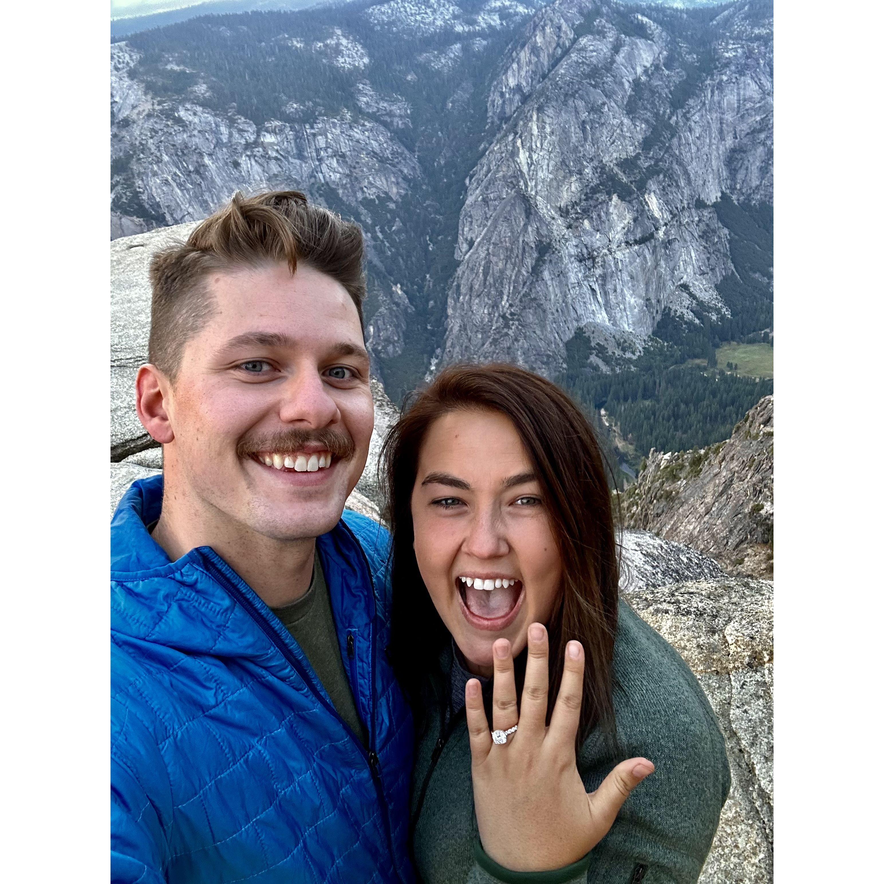 The best surprise ever...I can't wait to marry my best friend!!