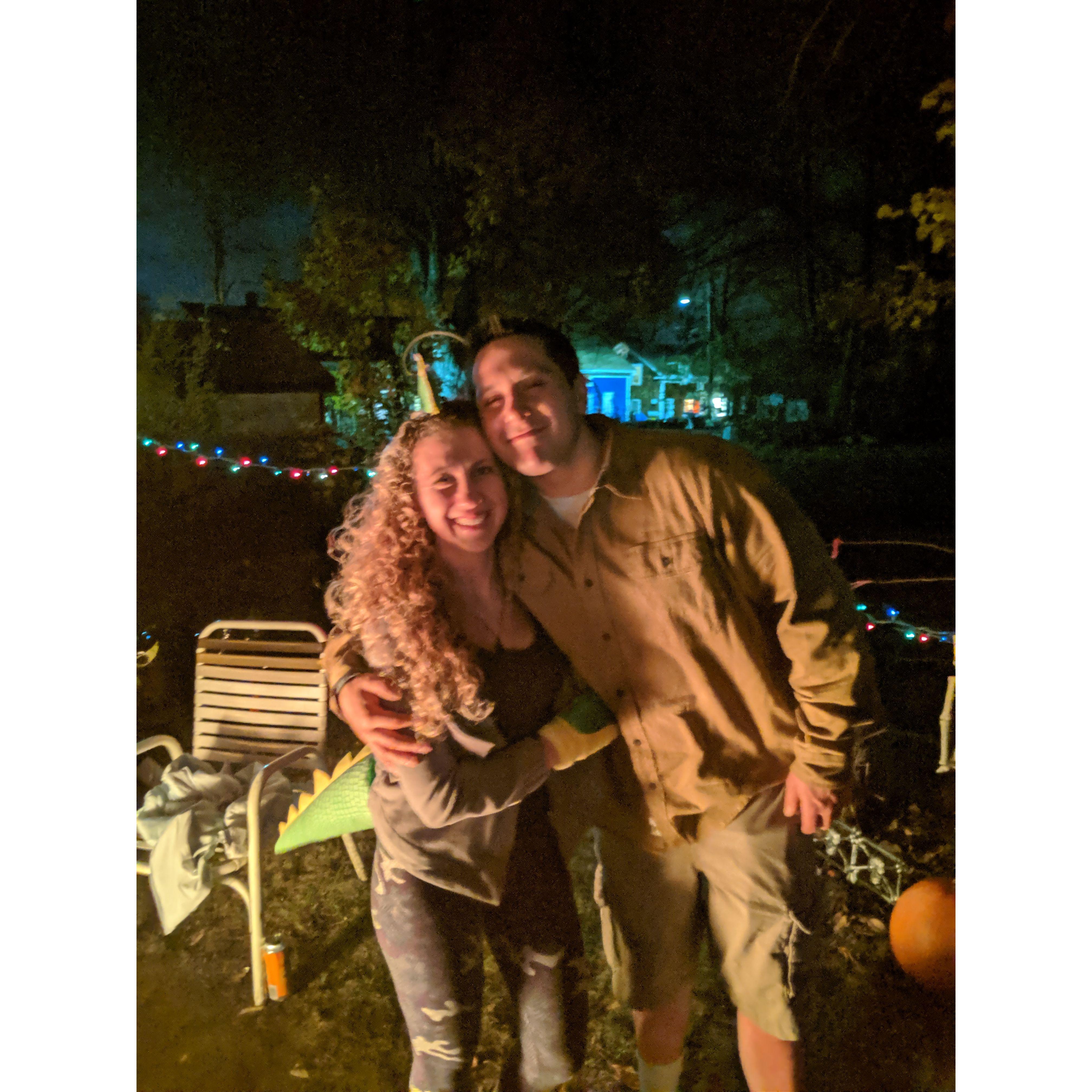 Halloween 2019 • 
Steve Irwin and a Crocodile 🐊