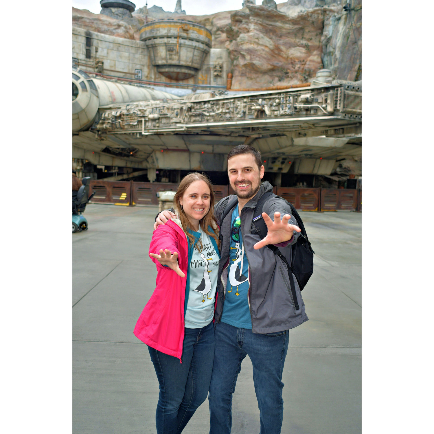 Visiting Disneyland for Shane's birthday