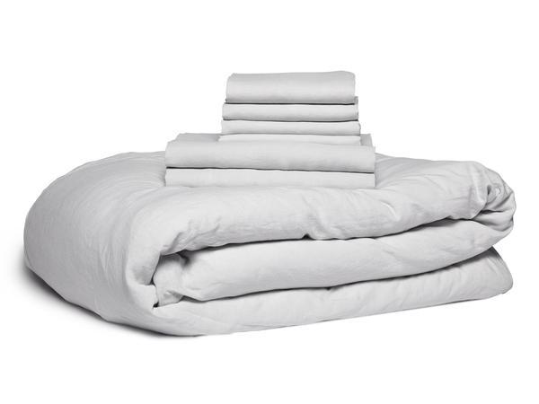 Parachute Linen Double Up Bundle, Queen, Shore