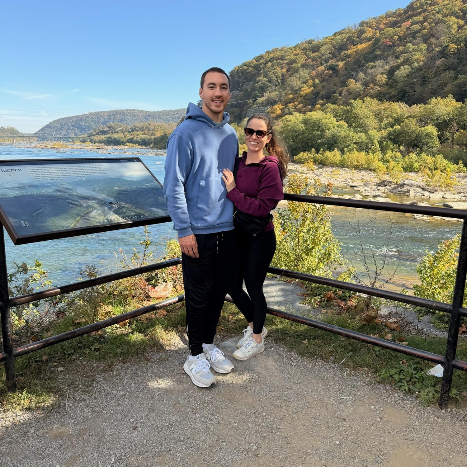 Harpers Ferry, back where it all began, the place of our very first date.