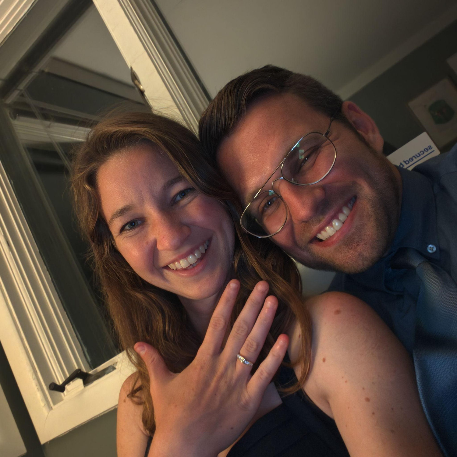 And here we are on the happiest day of my life so far