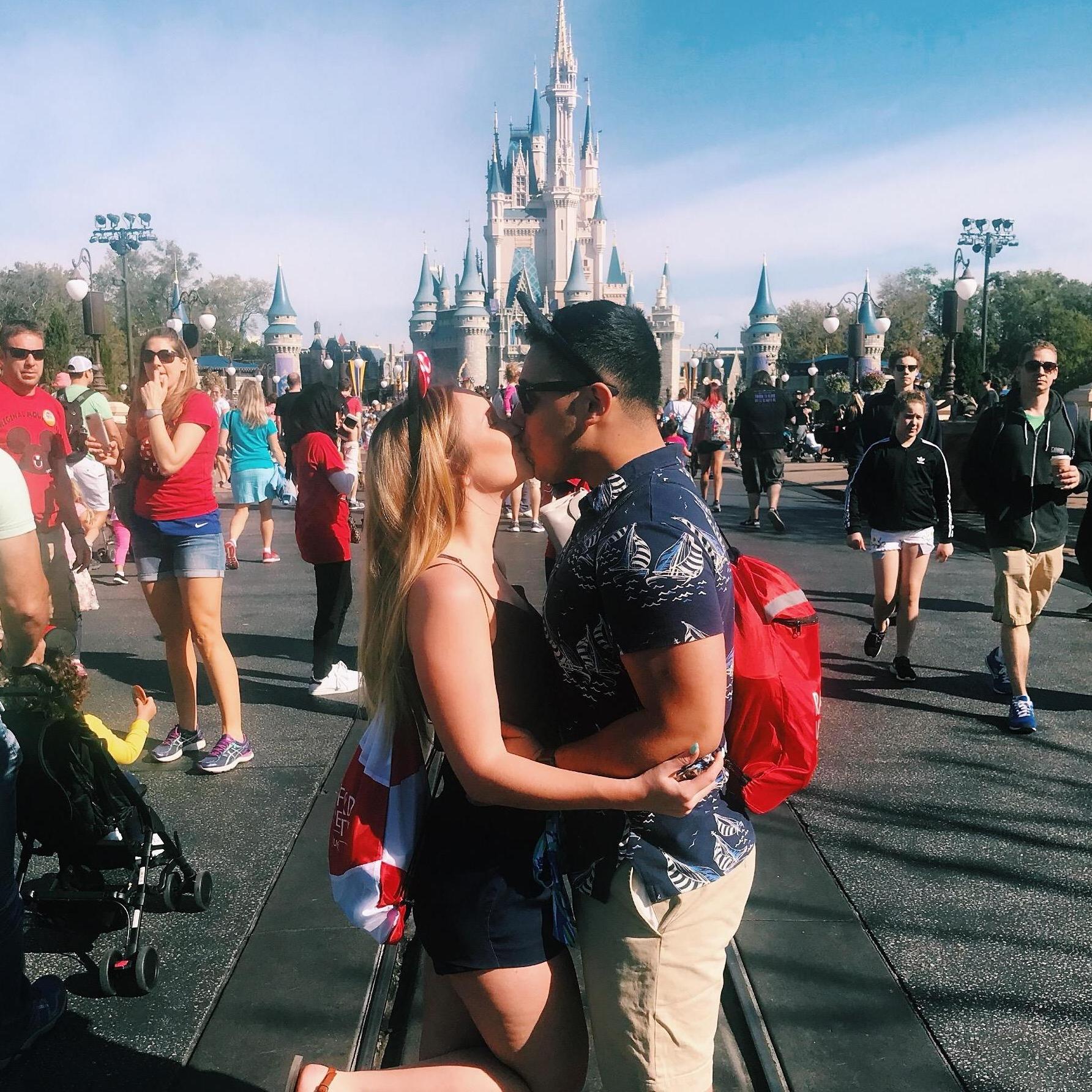 First couples trip, just the two of us. 
Disneyworld, 2018