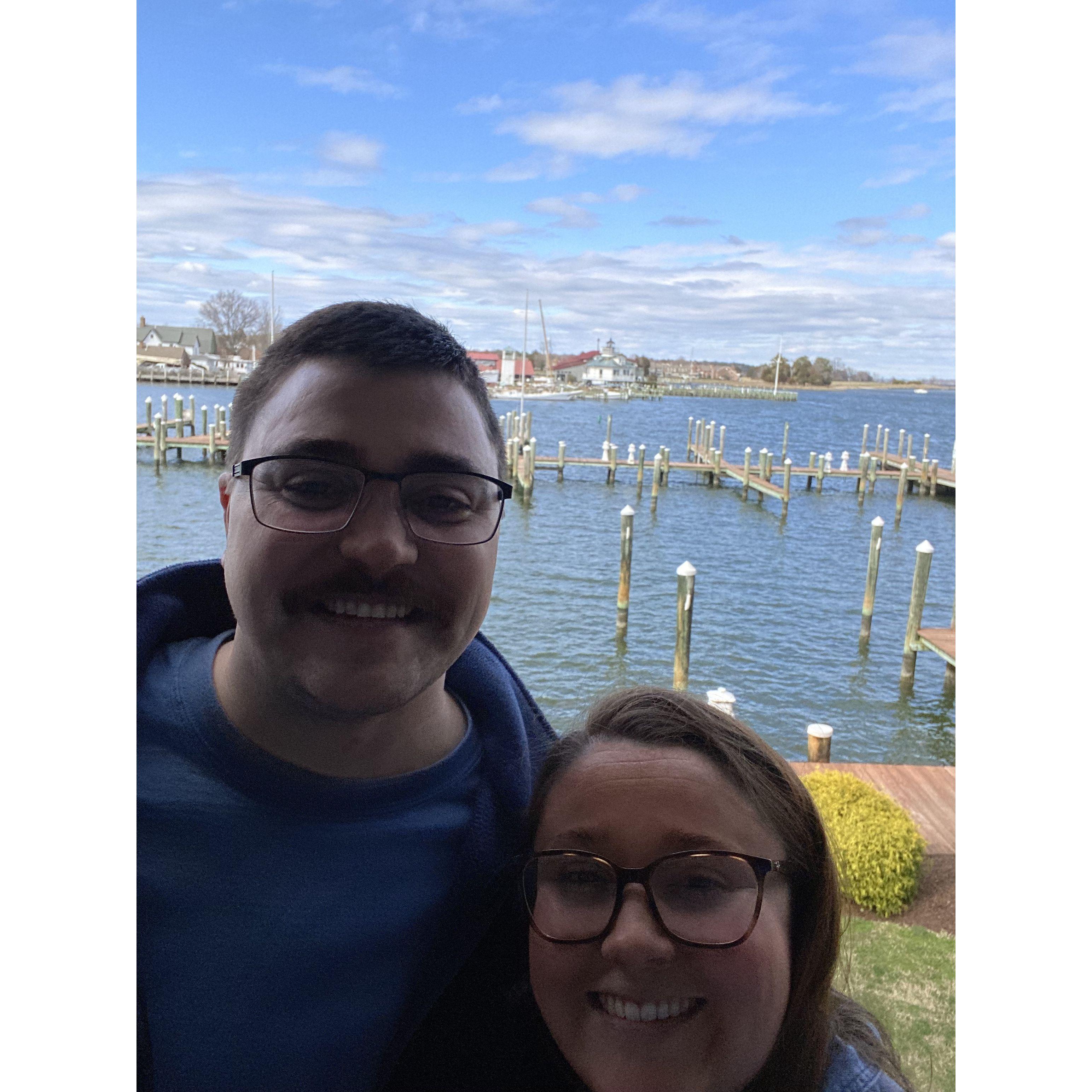 We celebrated our 2nd anniversary with a trip to St. Michael's, MD.