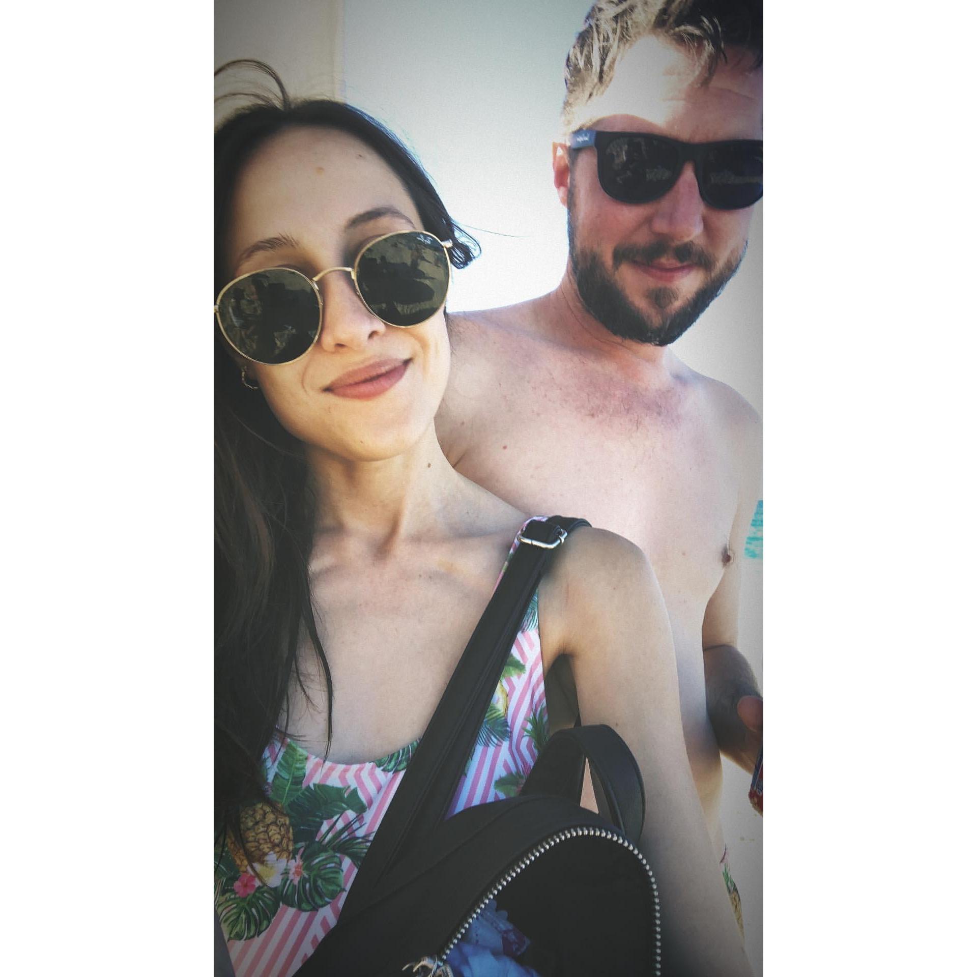 Devin and I in Cabo San Lucas, Mexico.