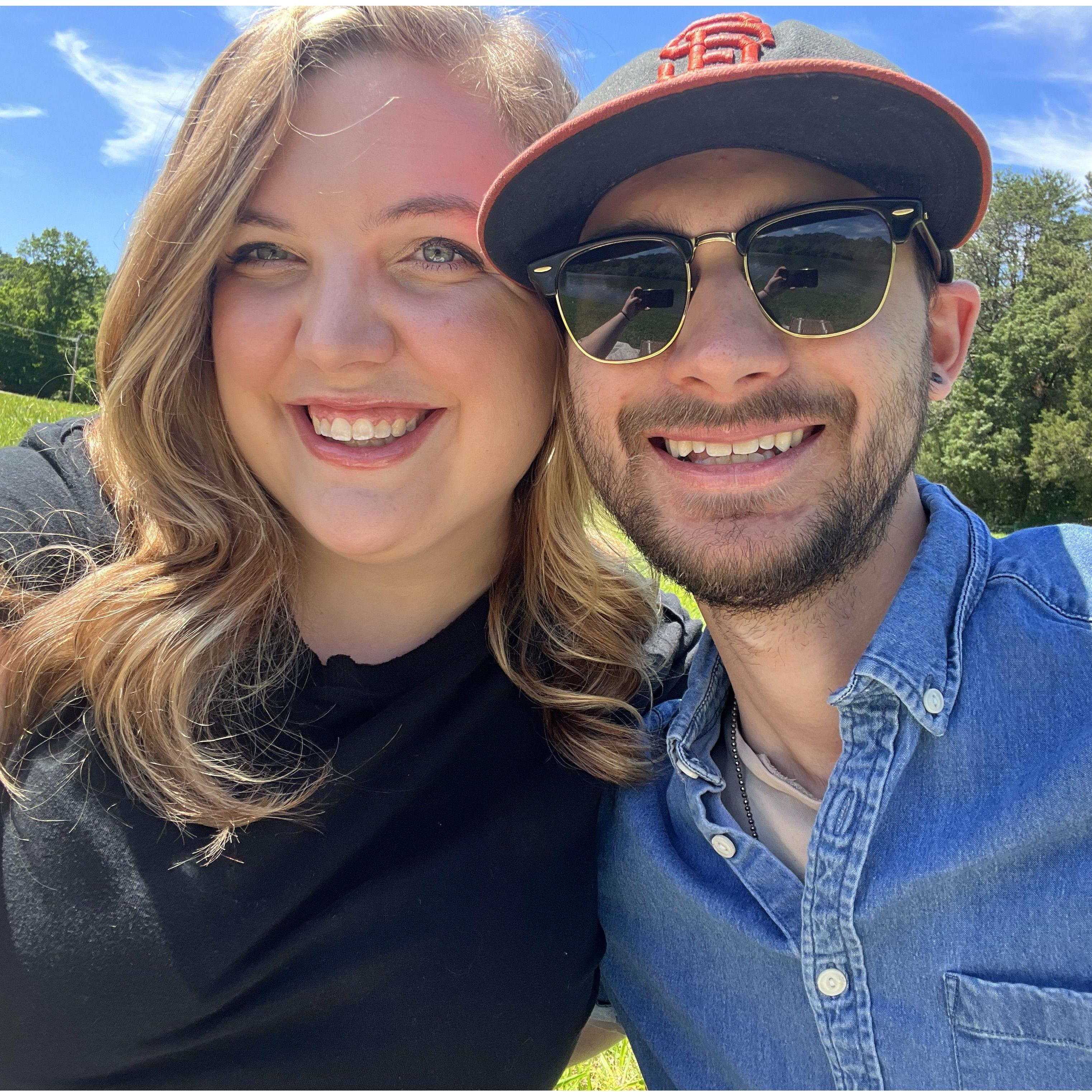 May 17th, 2023 

Our lives had gotten wild. I graduated and started a new job and he was busy with work. On this day he surprised me with a picnic by the lake! Thankful for love like this!