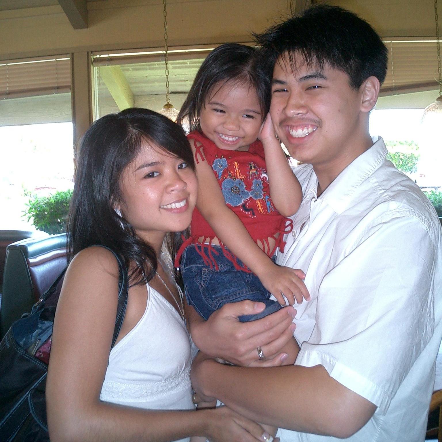When I knew Eric would be an amazing father one day! Summer '05