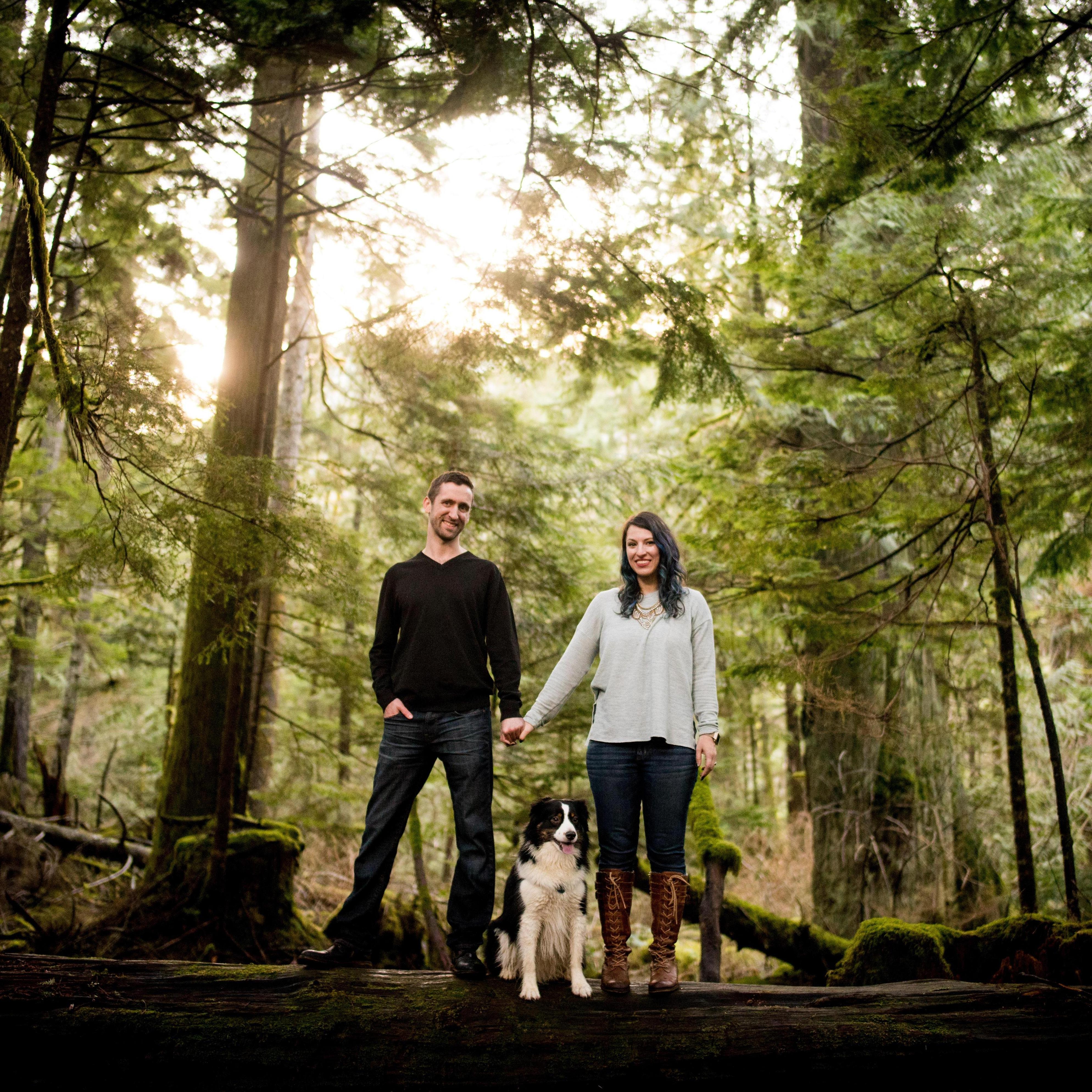 From our engagement photoshoot! 
Credit: Salt & Pine Photography.