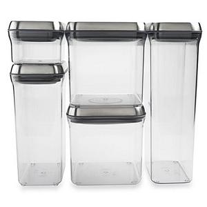 OXO SteeL™  POP 5-Piece Stainless Steel Food Storage Container Set