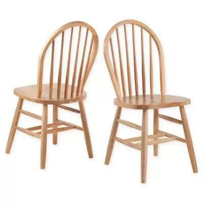 Winsome™ Windsor Dining Chairs in Natural (Set of 2)