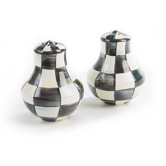 D1 Mackenzie-Childs Courtly Check Salt and Pepper Shakers