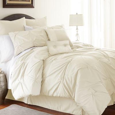 8-pc.Pleated Comforter Set Ella