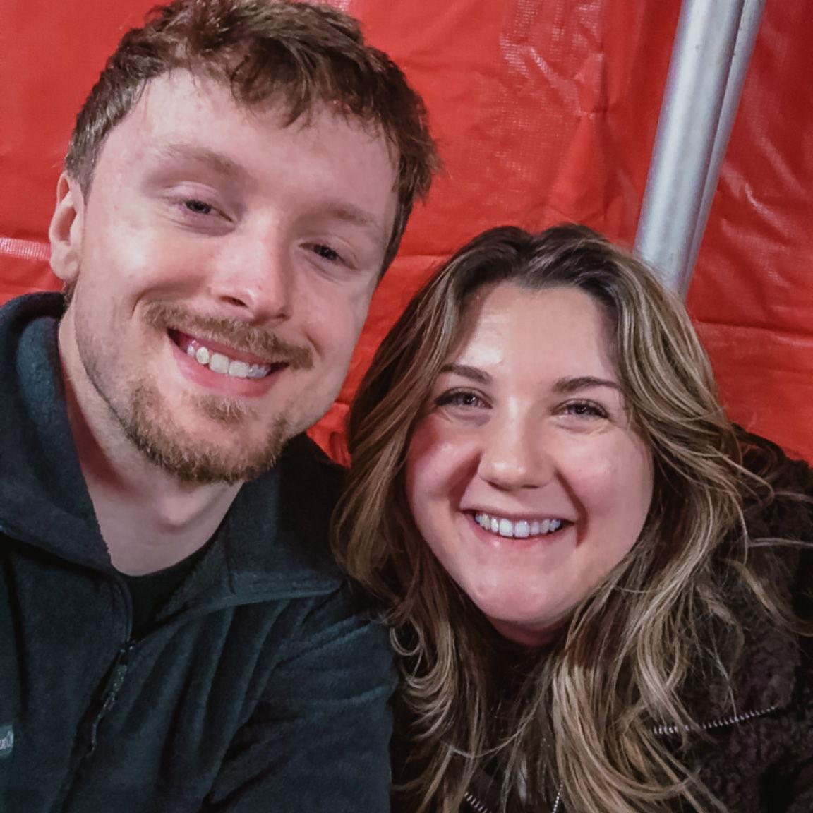Our first big comittment as a couple! (We got season passes to Busch Gardens)