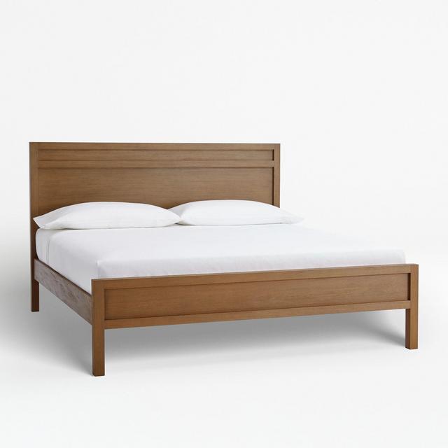 Keane Driftwood Solid Wood King Bed