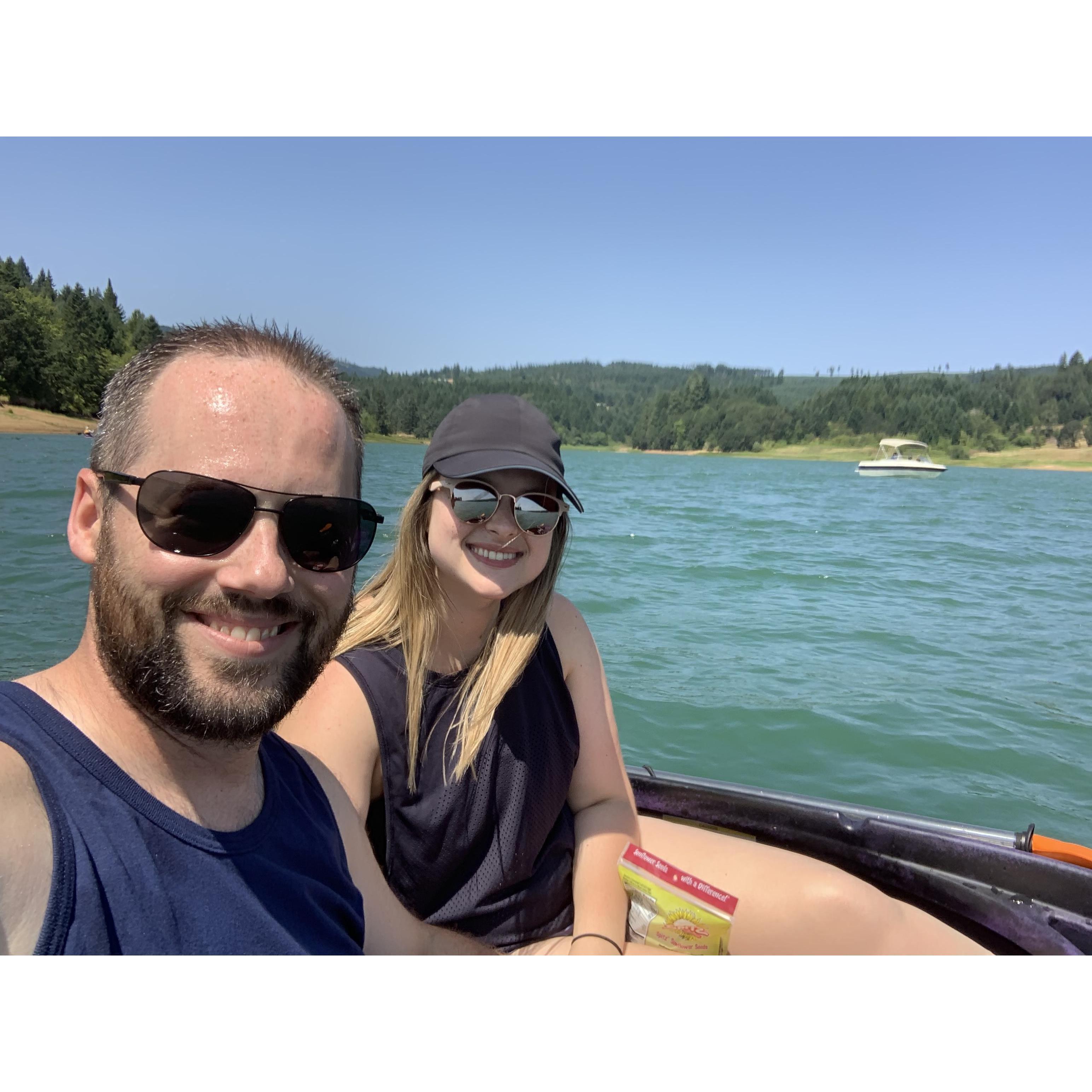 08/13/2019: Kayaking at Hagg Lake