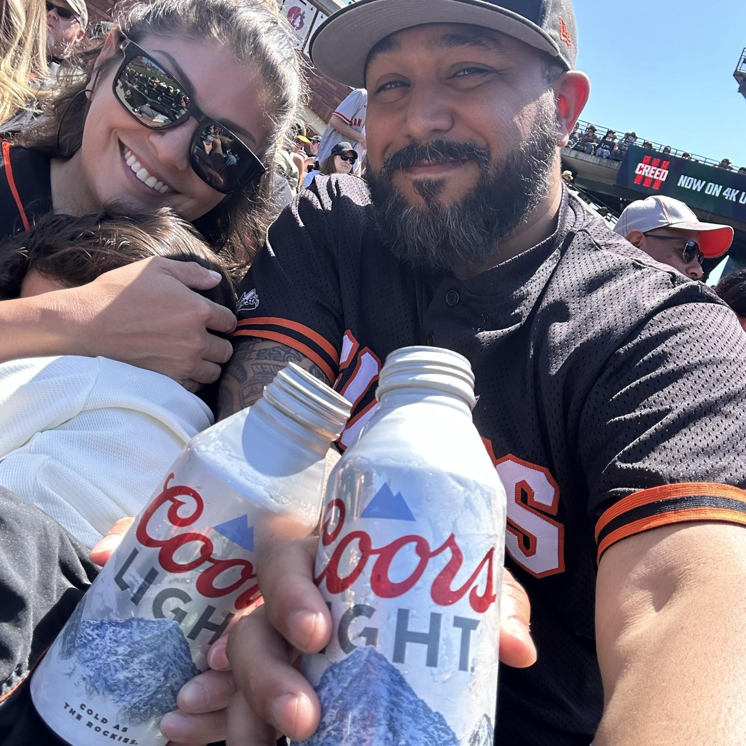 Can’t say no to a good Giants game! Cheers!
