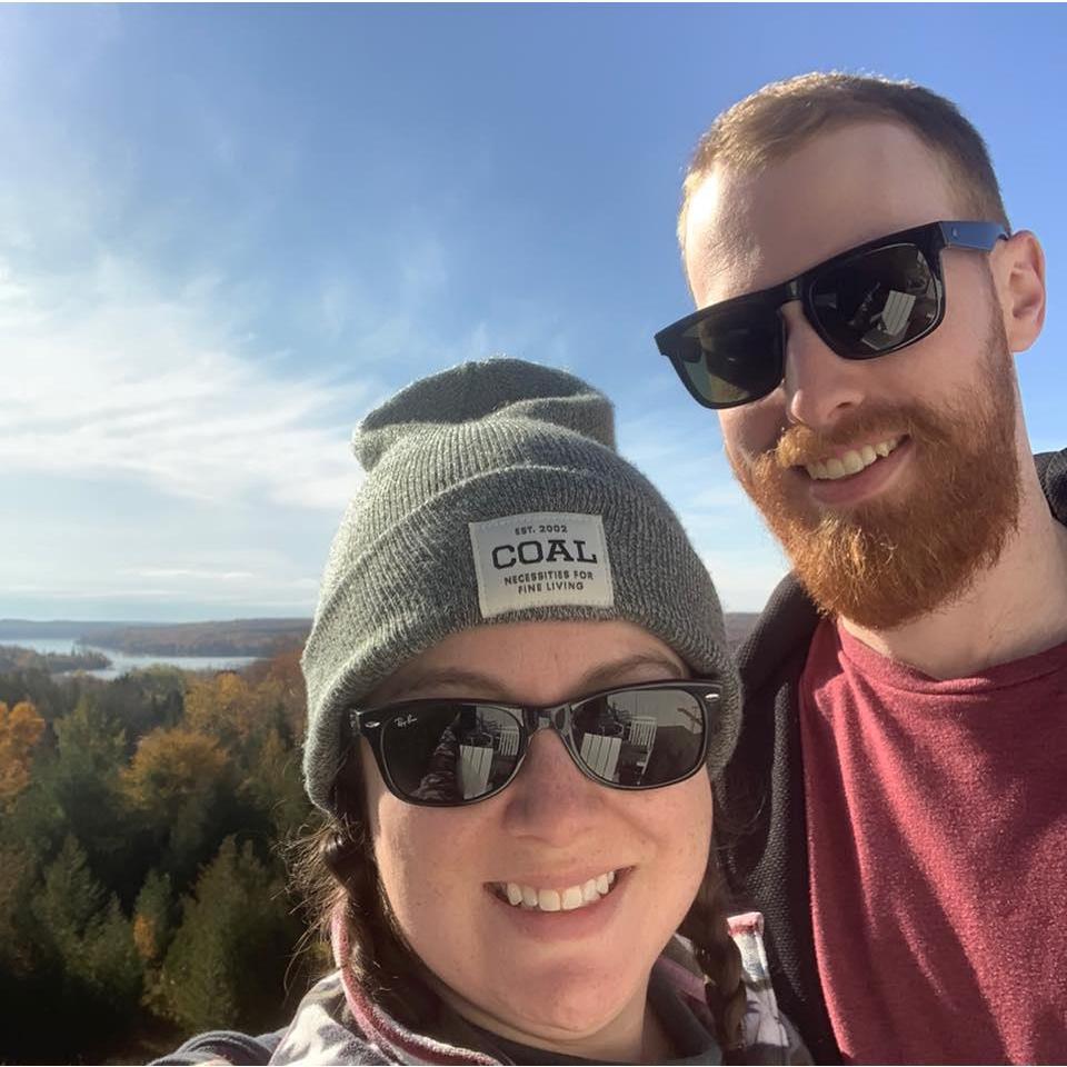 Jordan's birthday getaway to Petoskey, MI (October 2019).
