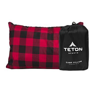 TETON Sports Camp Pillow; Great for Travel, Camping and Backpacking; Washable