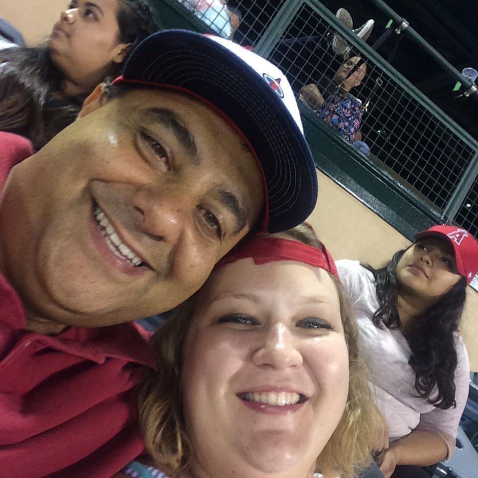 Our first Angel's game together!