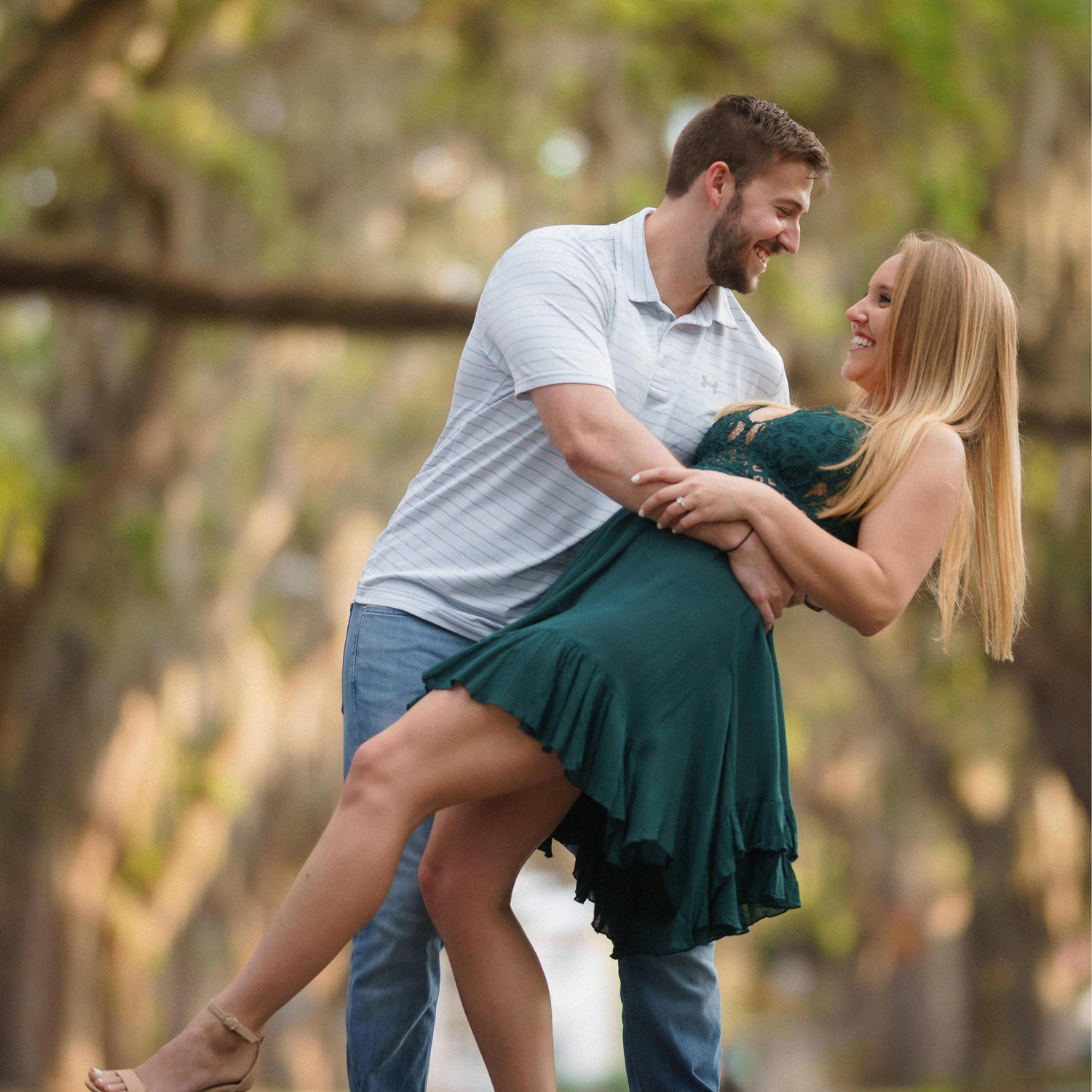 engagement pics, Magnolia St - March 2020