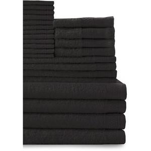 100% Cotton 24-Piece Cotton Bath Towel Set Collection