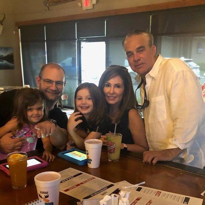 Our first picture together on a trip to visit Josh and his precious girls!