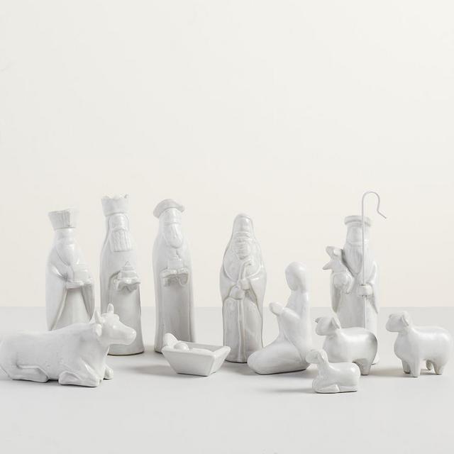 Ceramic Nativity Set