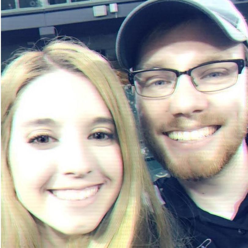 Our first selfie ever! One of our first dates was at a Sox game ⚾️