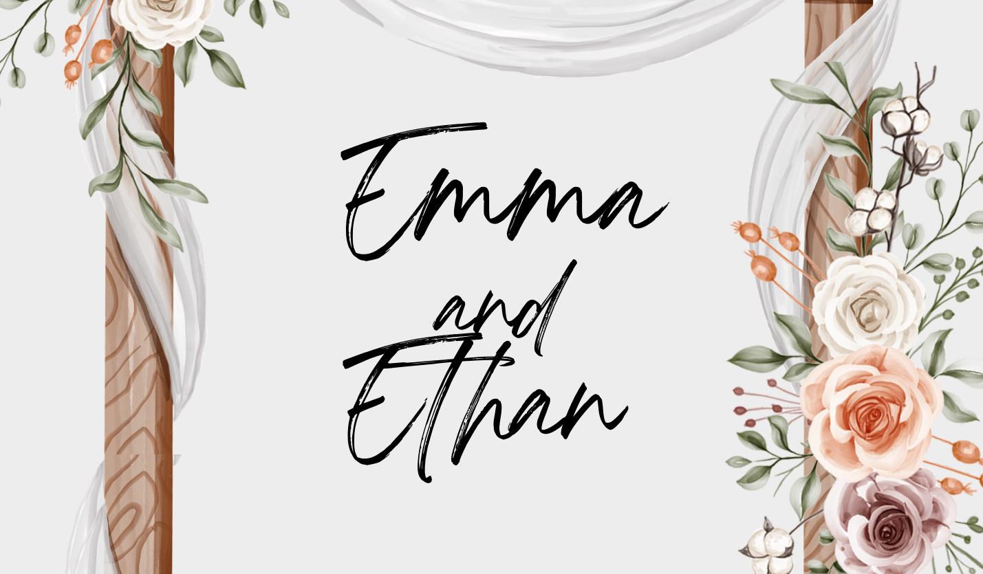 The Wedding Website of Emma Thorpe and Ethan Vest