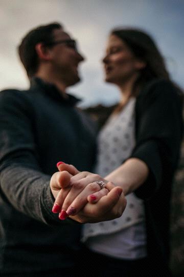 Engagement photoshoot in Alexs' hometown, Kirkcaldy, Scotland.